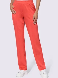 Pantalons en modal avec poches et ceinture élastique