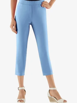 Pantalons 7/8 extensibles avec ceinture plate pratique