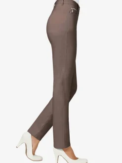 Pantalons extensibles avec poches zippées et passants