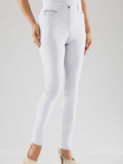 Pantalons extensibles avec poches zippées et passants