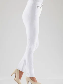 Pantalons extensibles avec poches zippées et passants