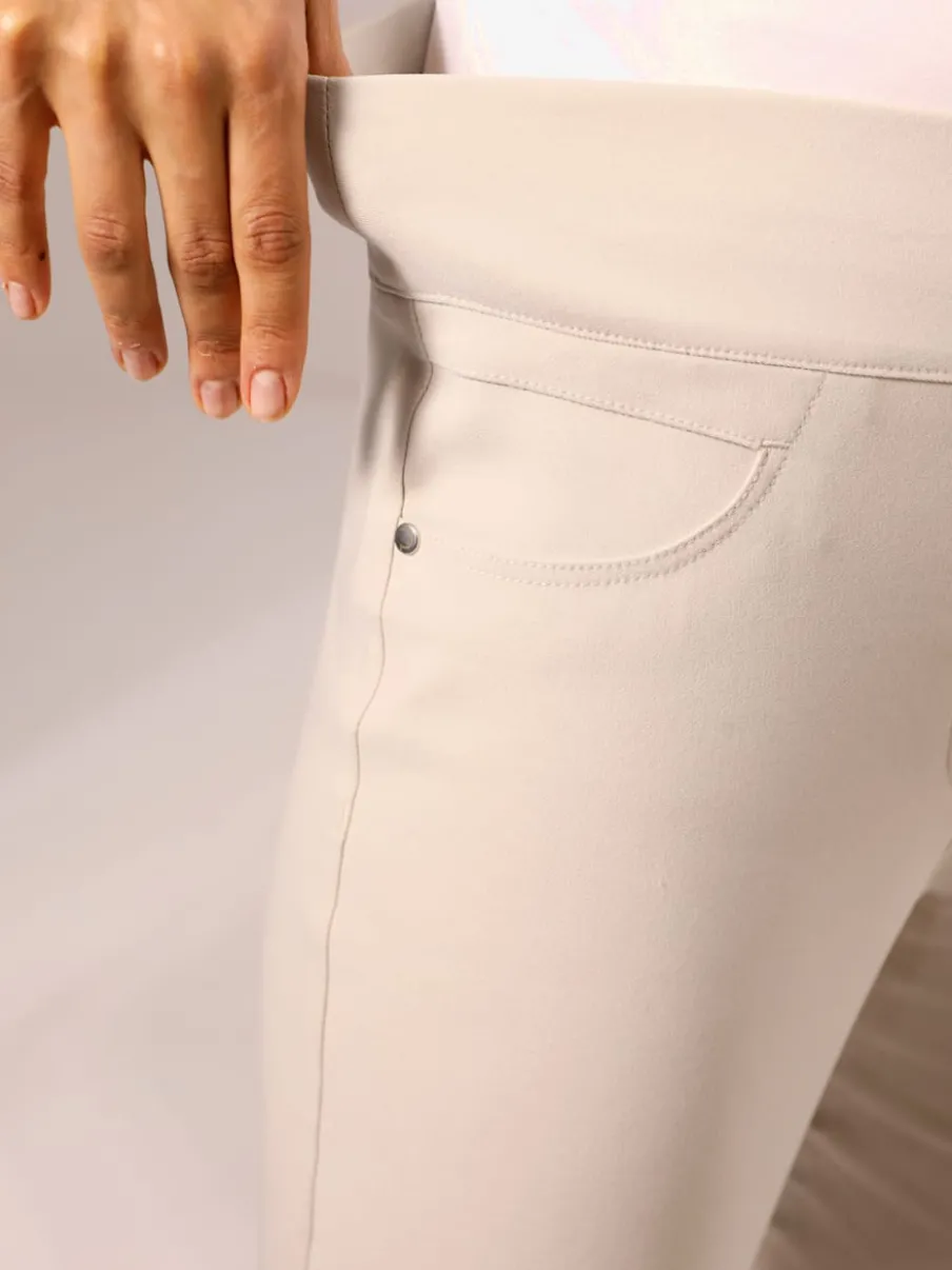 Pantalons extensibles souples à taille élastique intégrée