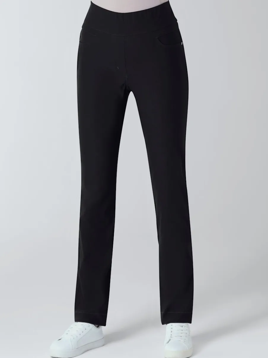 Pantalons extensibles souples à taille élastique intégrée