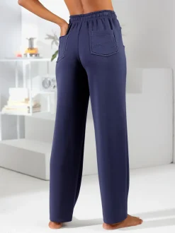 Pantalons fluides avec ceinture et poches pratiques