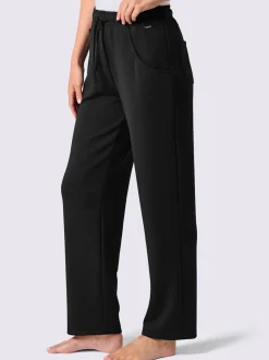 Pantalons fluides avec ceinture et poches pratiques