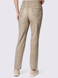 Pantalons jogging avec poches zippées et ceinture élastique