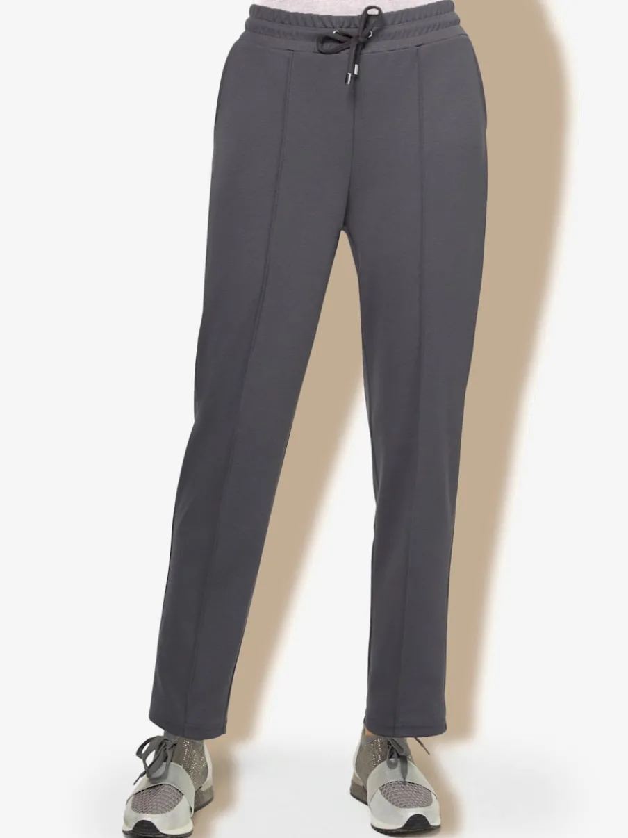 Pantalons jogpants avec taille élastique et poches latérales
