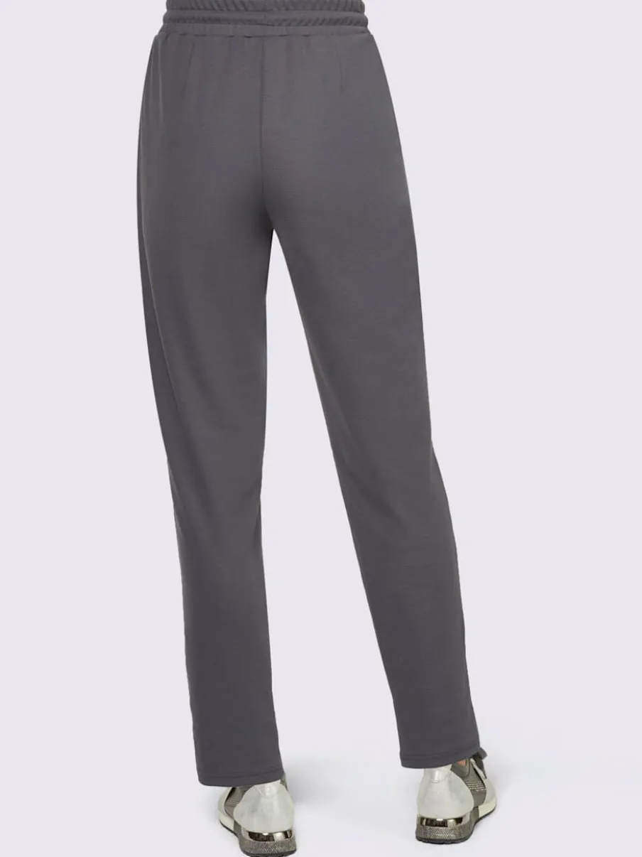 Pantalons jogpants avec taille élastique et poches latérales