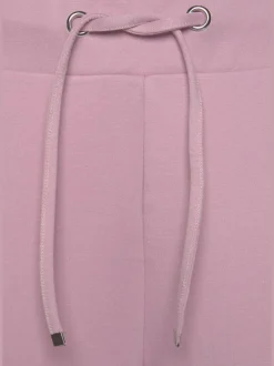 Pantalons jogpants doux à rayures et bords-côtes