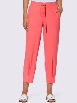 Pantalons jogpants en jersey à poches latérales pratiques