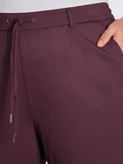 Pantalons jogpants en jersey avec poches et détails raffinés