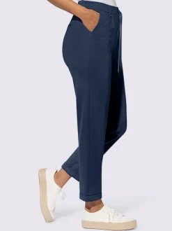 Pantalons jogpants en jersey avec poches et détails raffinés