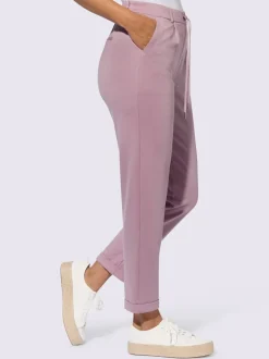 Pantalons jogpants en jersey avec poches et détails raffinés