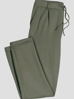 Pantalons jogpants en jersey avec poches et détails raffinés