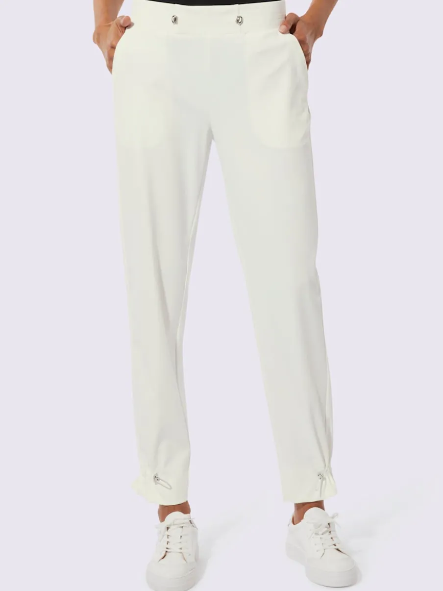 Pantalons jogpants en polyamide avec ceinture réglable