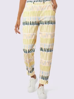Pantalons jogpants en polyamide avec ceinture réglable
