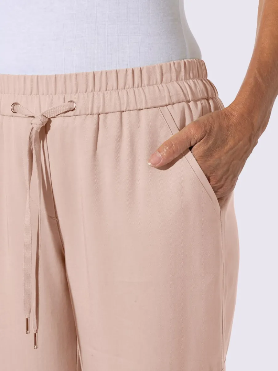 Pantalons jogpants légers et confortables en lyocell doux