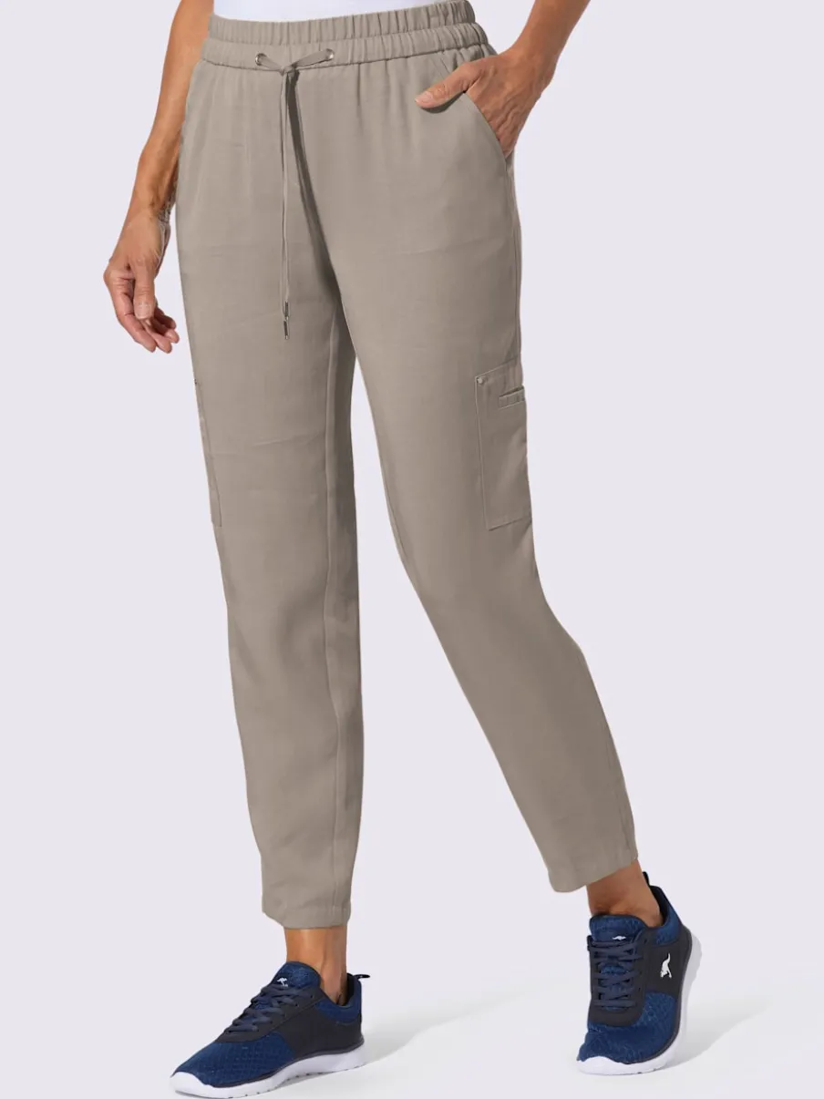 Pantalons jogpants légers et confortables en lyocell doux