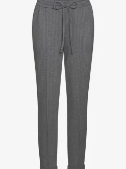 Pantalons jogpants à rayures avec ceinture élastique douce