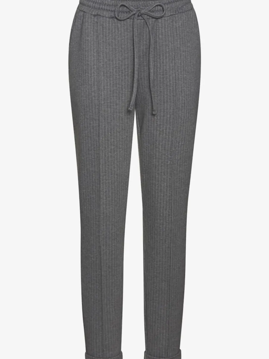 Pantalons jogpants à rayures avec ceinture élastique douce