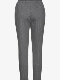 Pantalons jogpants à rayures avec ceinture élastique douce