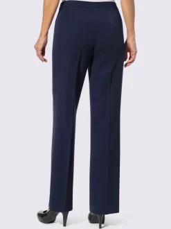 Pantalons larges au tombé fluide et pinces structurantes