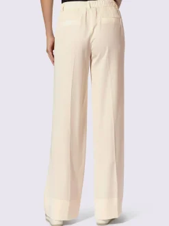 Pantalons larges avec poches latérales et nervures affinantes
