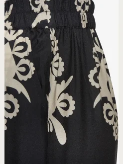 Pantalons larges avec poches imprimé viscose douce
