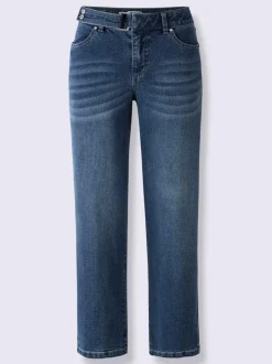 Pantalons larges décontractés en jean avec poches pratiques