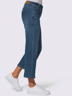 Pantalons larges décontractés en jean avec poches pratiques