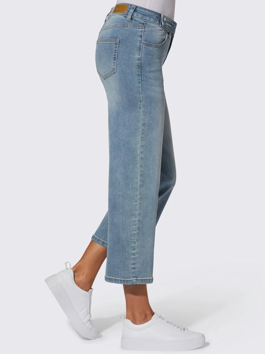 Pantalons larges décontractés en jean avec poches pratiques
