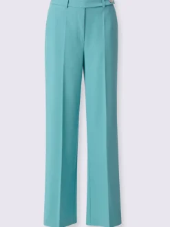 Pantalons larges en mélange de lyocell avec poches