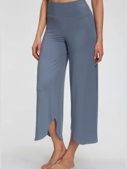 Pantalons larges jupe-culottes douces et fluides pour la maison