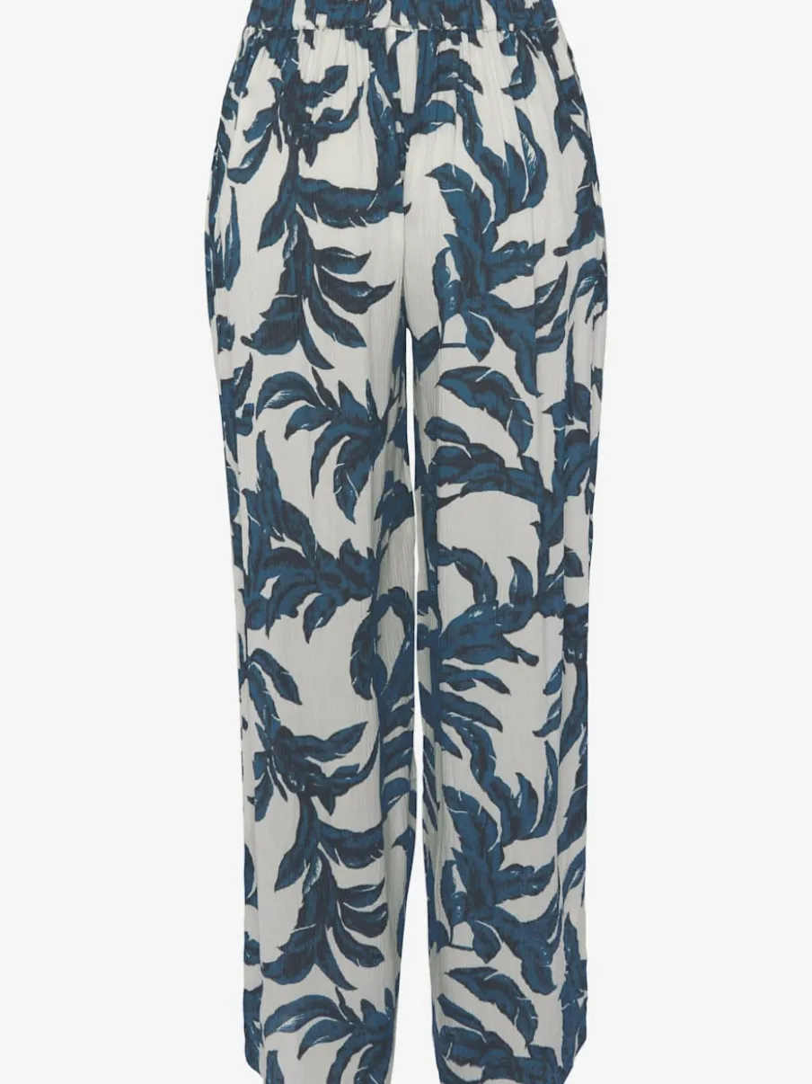 Pantalons légers à ceinture lisse avec poches fendues