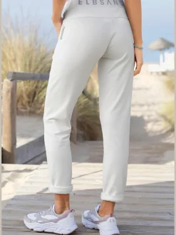 Pantalons molletonnés avec poches latérales et matière douce
