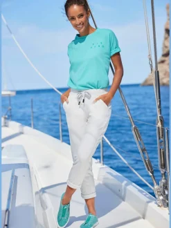 Pantalons molletonnés avec poches latérales et matière douce