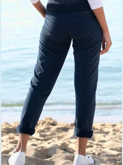 Pantalons molletonnés avec poches latérales et matière douce