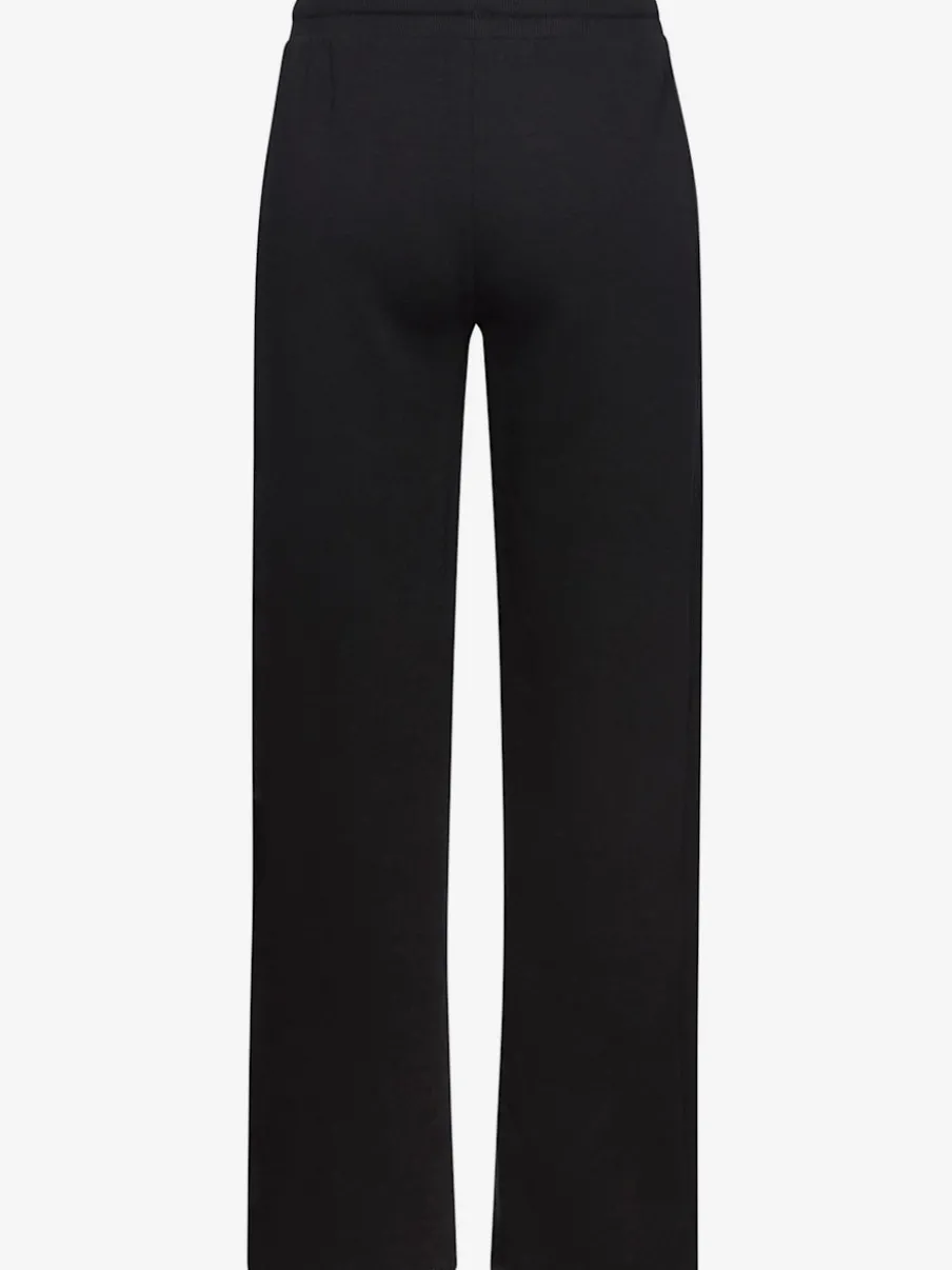 Pantalons moulants avec poches élastiques et empiècements côtelés