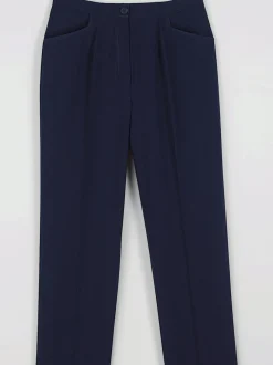 Pantalons silhouette affinée taille élastiquée respirants faciles entretien
