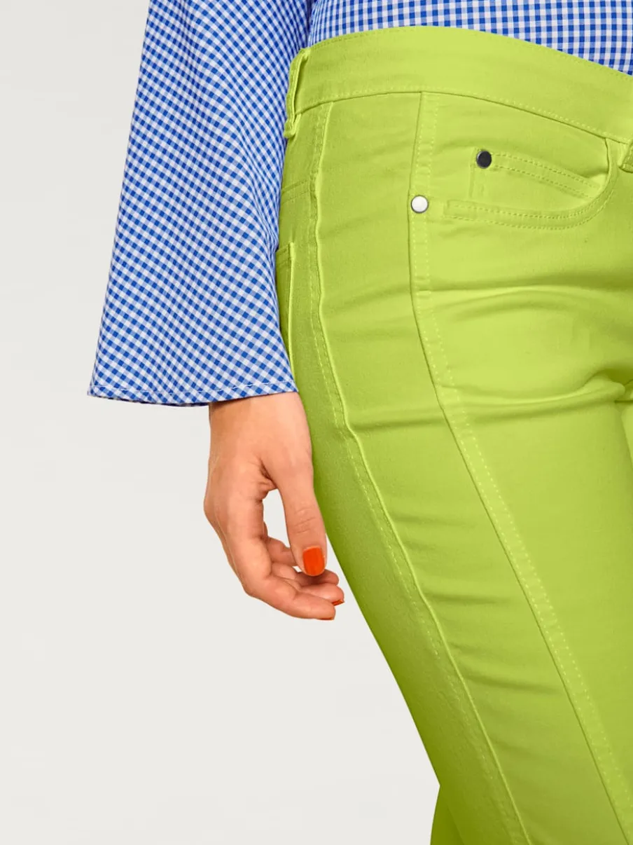 Pantalons skinny ajustés avec Power Mesh intégré soutien