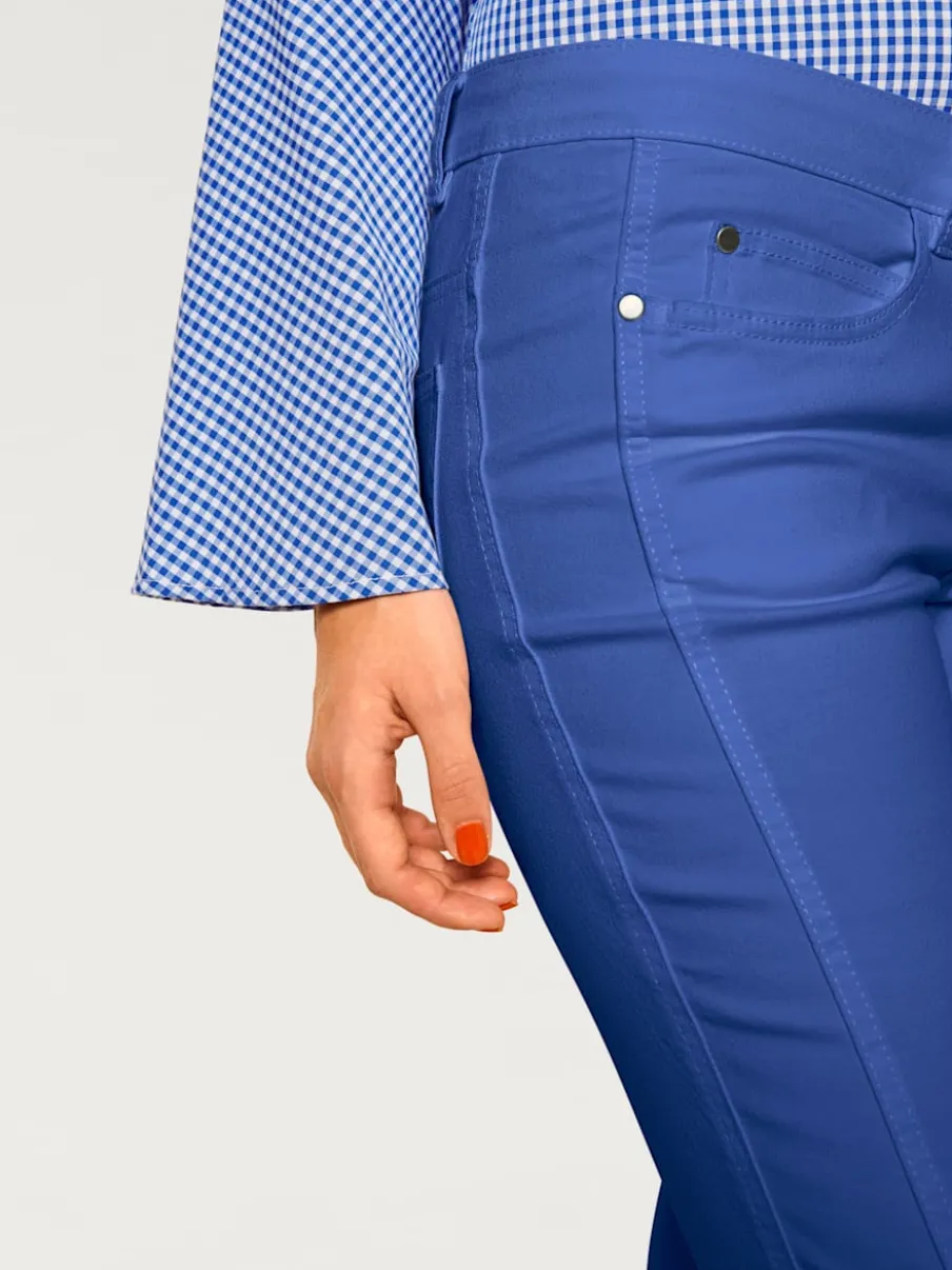 Pantalons skinny ajustés avec Power Mesh intégré soutien