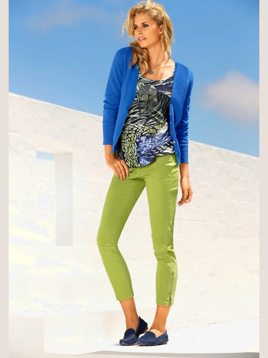 Pantalons skinny ajustés avec Power Mesh intégré soutien