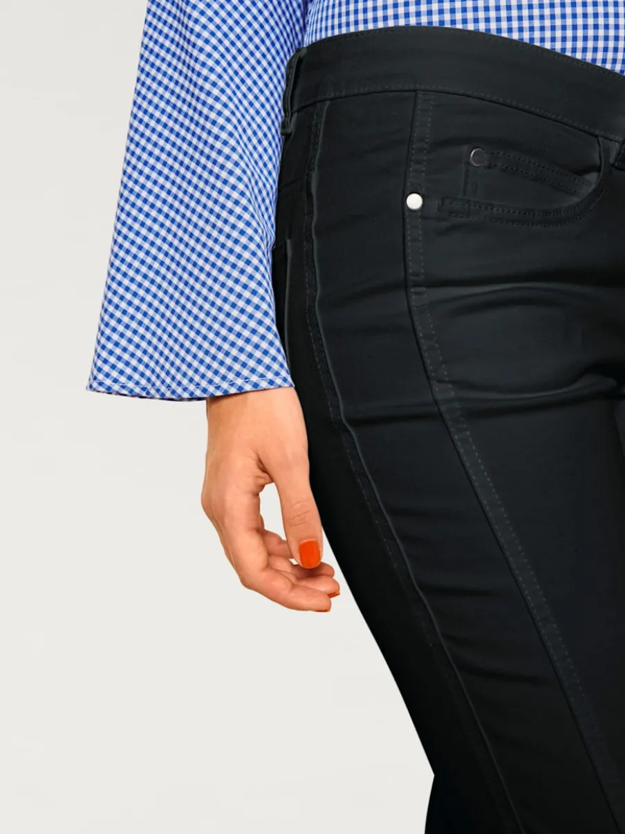 Pantalons skinny ajustés avec Power Mesh intégré soutien