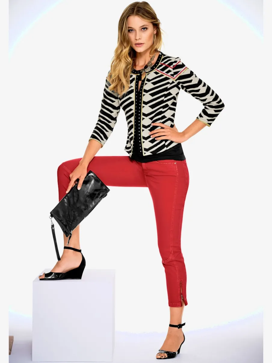 Pantalons skinny ajustés avec Power Mesh intégré soutien