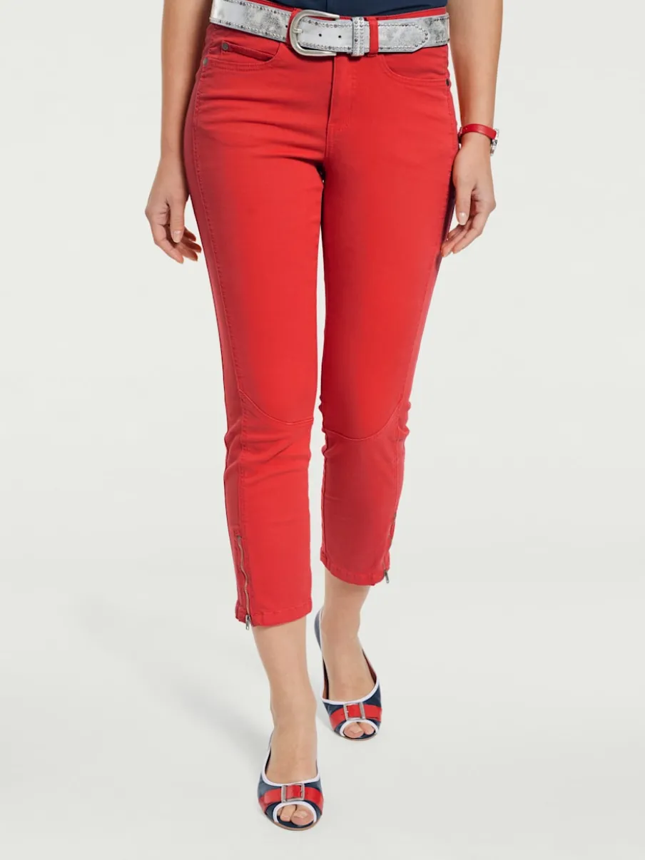 Pantalons skinny ajustés avec Power Mesh intégré soutien