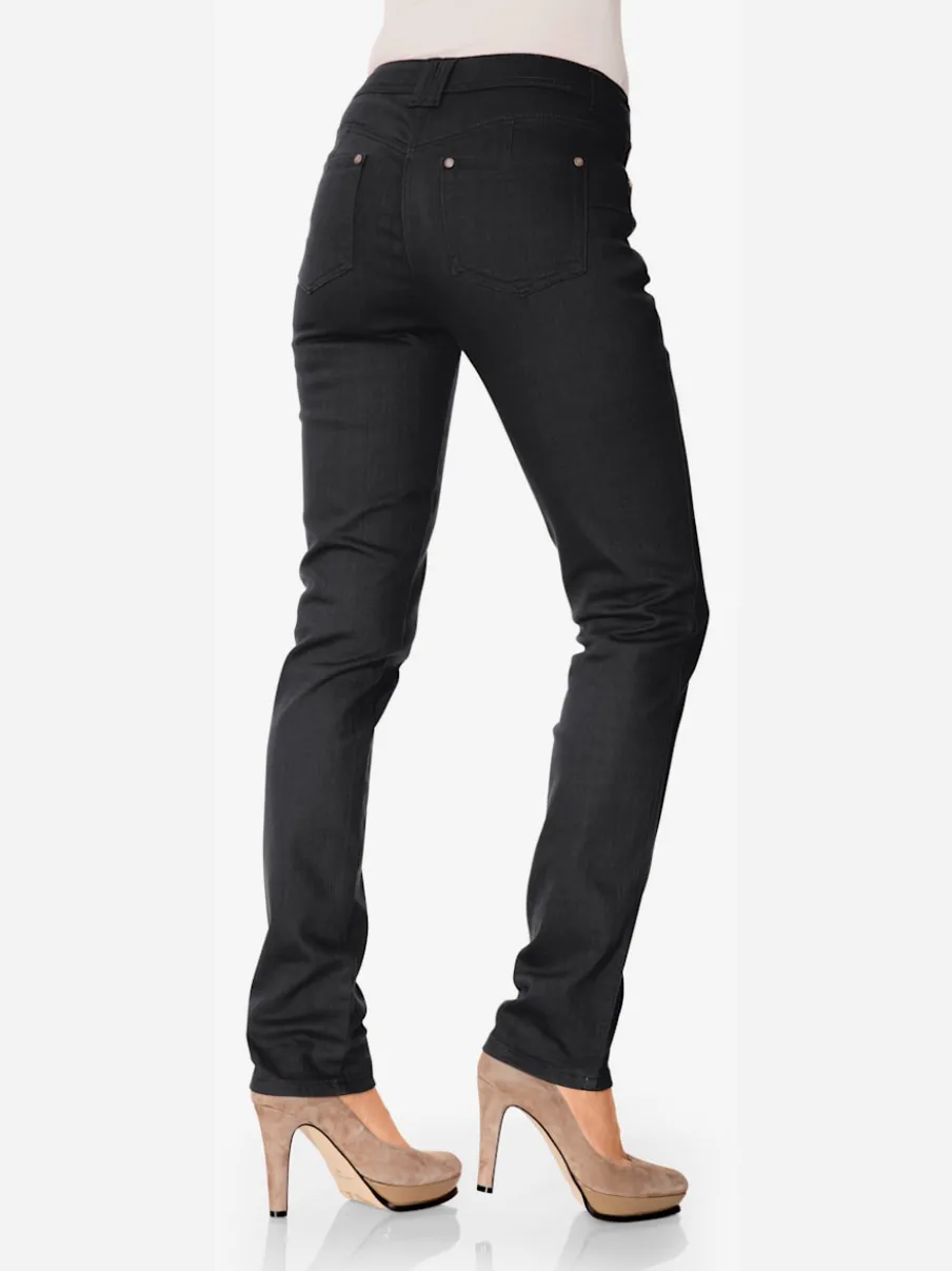 Pantalons skinny avec effet push-up au dos