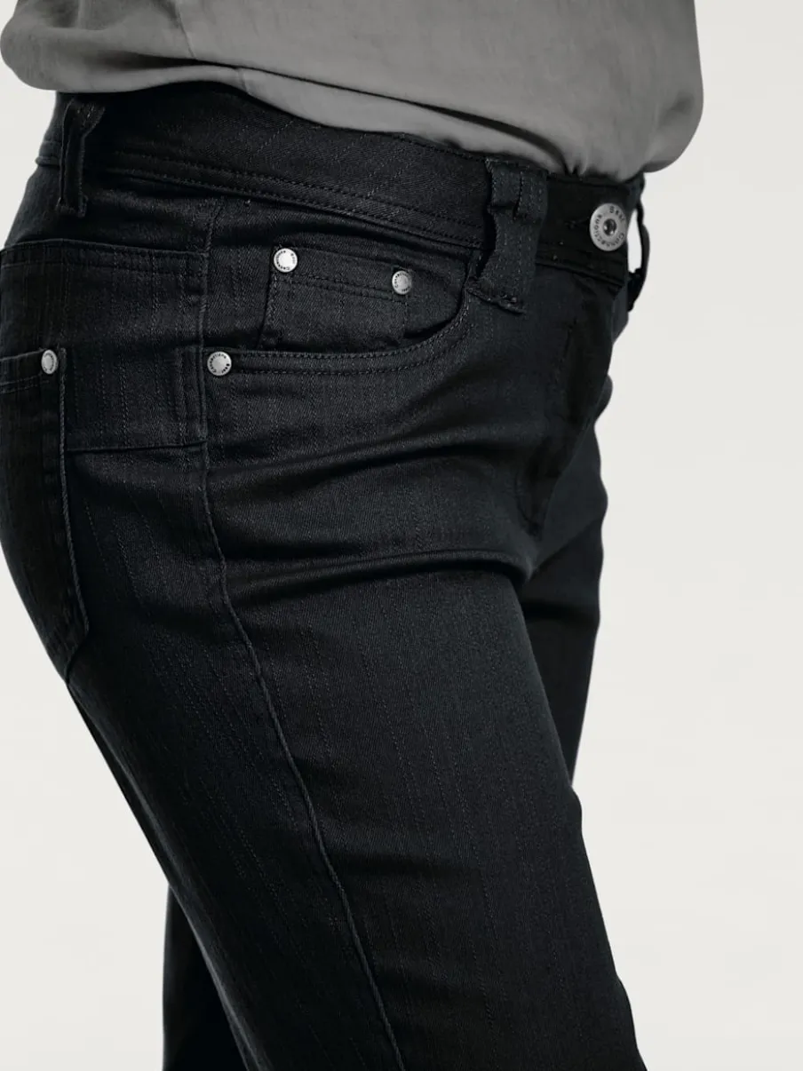Pantalons skinny avec effet push-up au dos