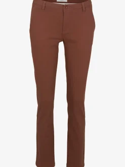 Pantalons skinny avec poches fendues et passants fermés
