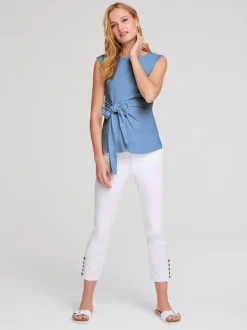 Pantalons skinny cinq poches style décontracté léger