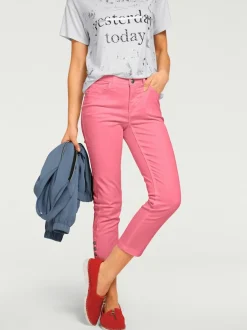Pantalons skinny cinq poches style décontracté léger